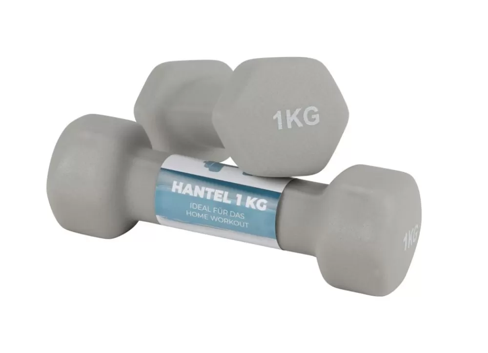 TP Sport Und Fitness^1Kg Hantel Hellgrau