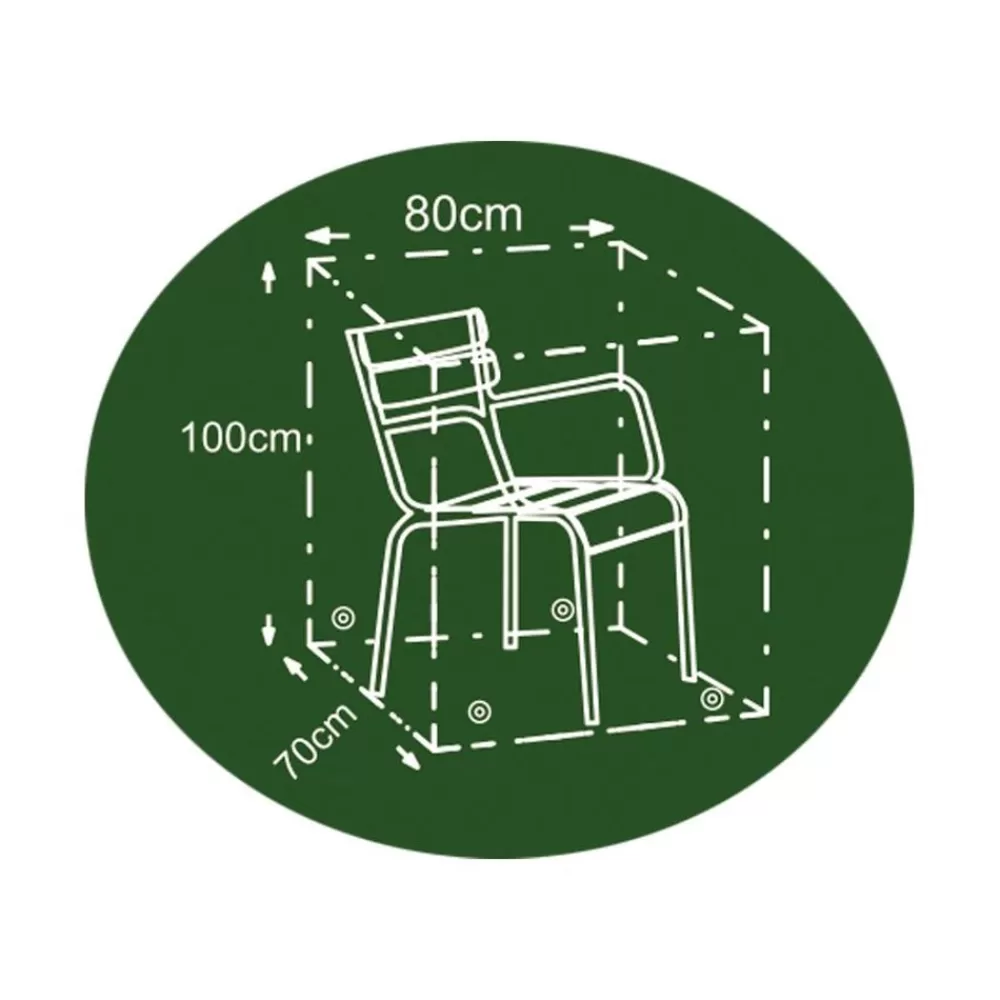 Sunny Moments Abdeckhauben^Abdeckhaube Fur Gartenstuhl 80X100X70Cm Anthrazit