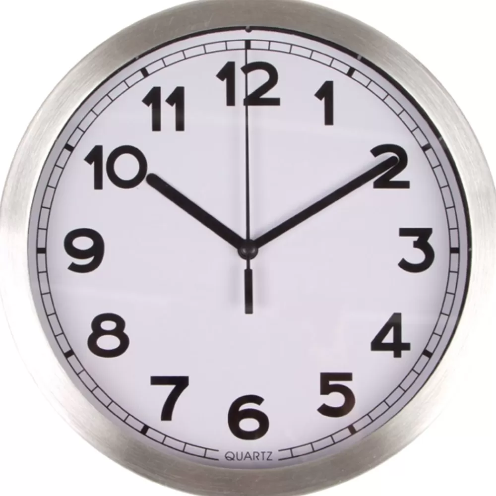 TP Sonstige Innendeko^Aluminium-Wanduhr 20Cm