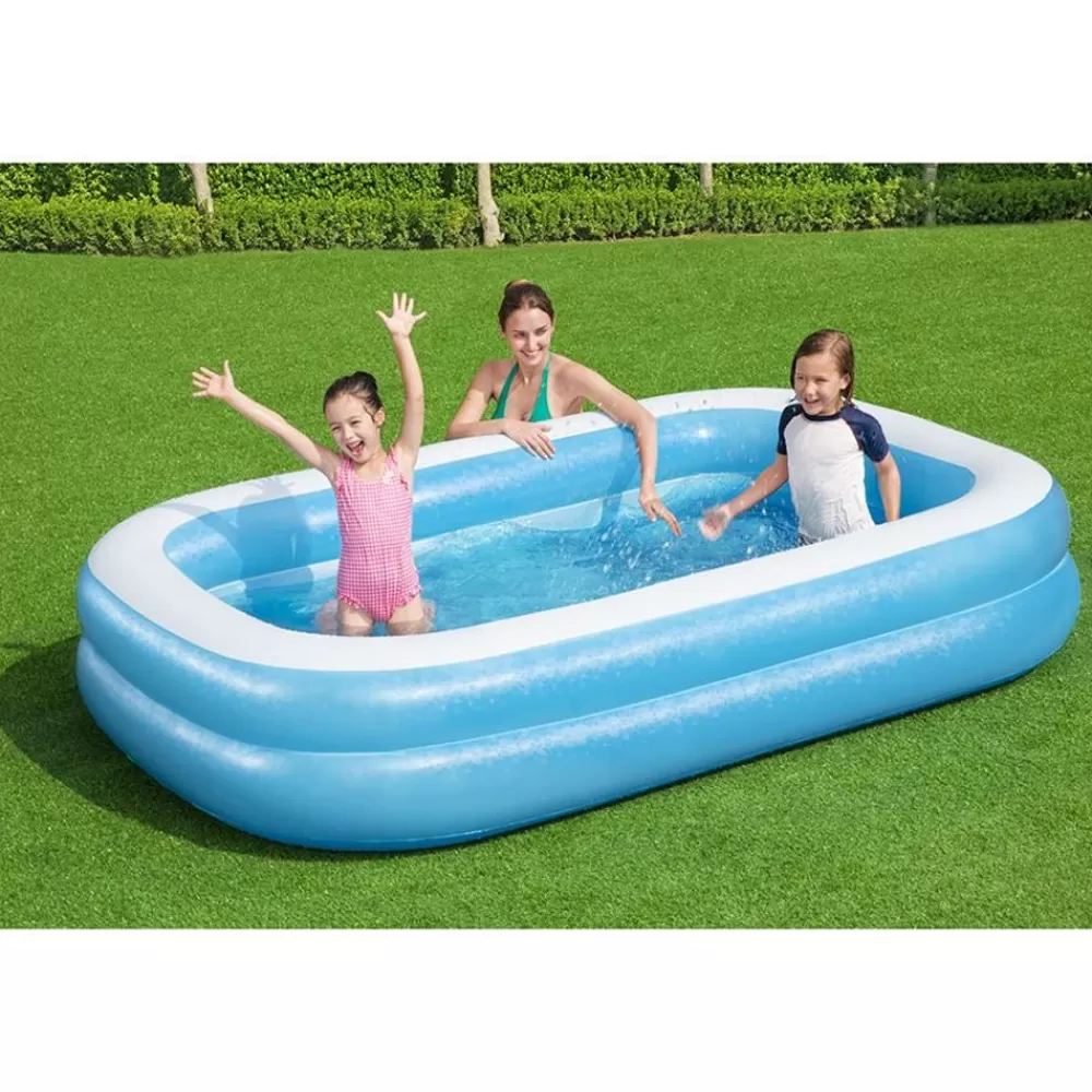 Bestway Planschbecken^ #54006 Family Pool Blue 262X175X51Cm