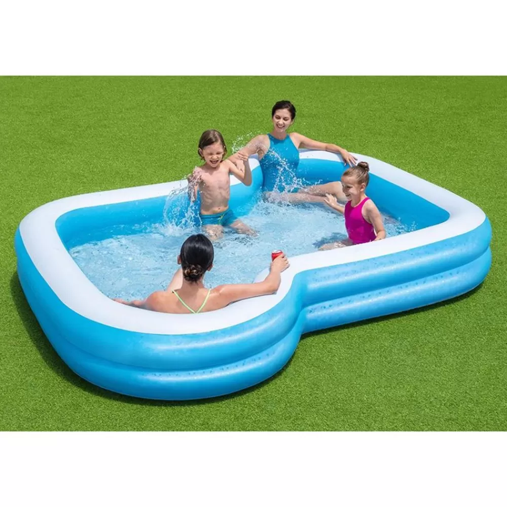 Bestway Planschbecken^ #54321 Family Pool Sunsational Mit 2 Getrankehaltern 305X46X274Cm