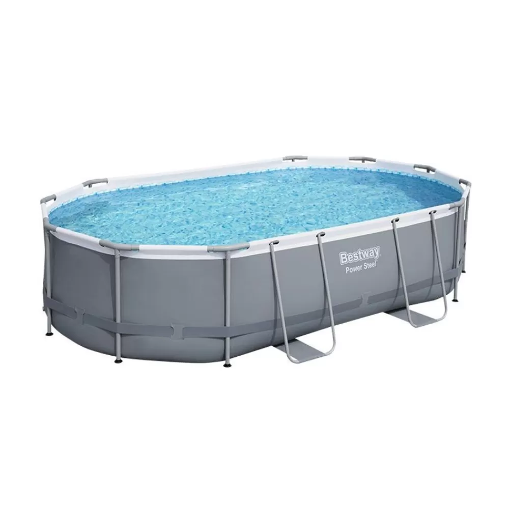 Bestway Pools^ #56448 Power Steel Pool-Set 488X305X107Cm