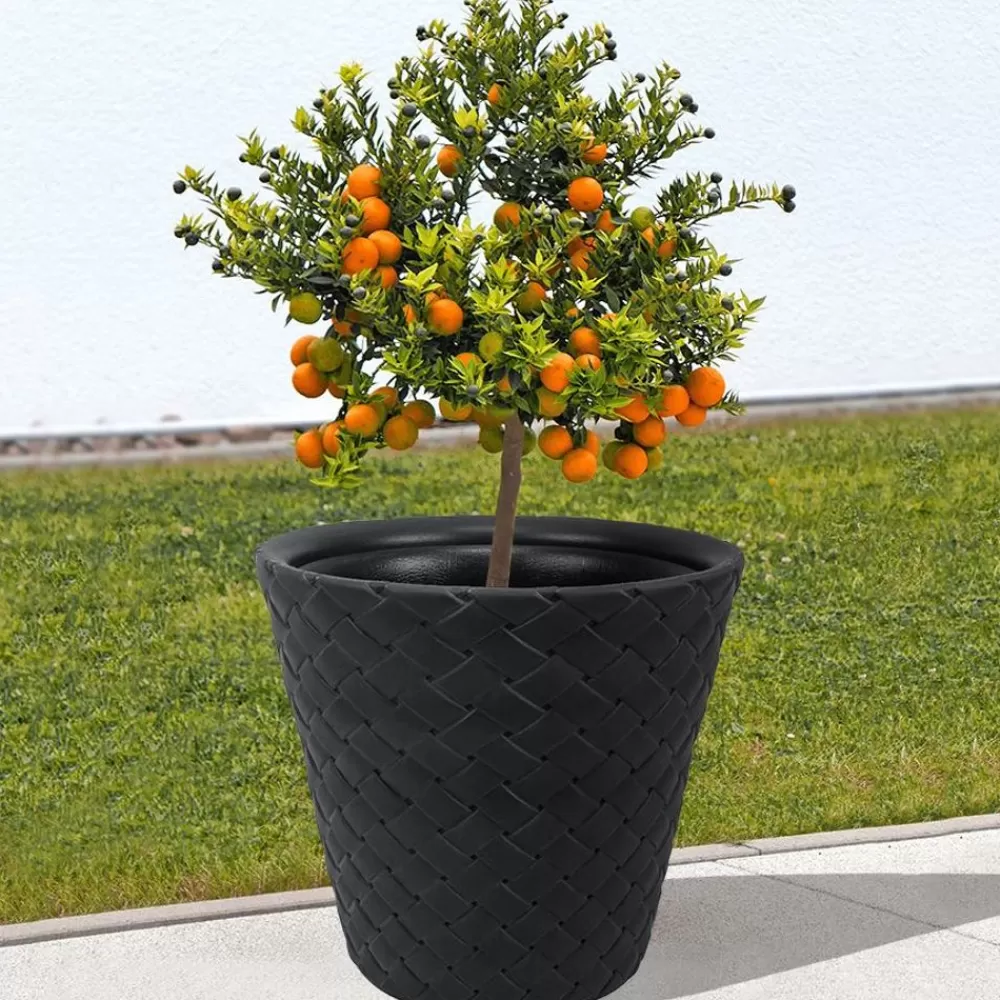 Prosperplast Pflanzkübel^Blumentopf Matuba 48X45,5Cm Anthrazit