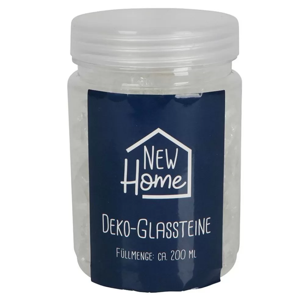 New Home Sonstige Innendeko^Deko-Glassteine 200Ml Transparent