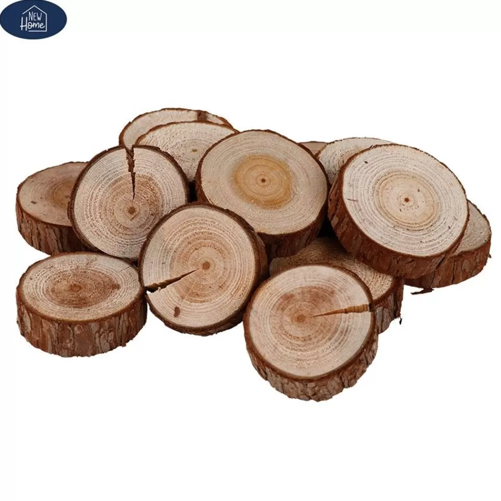 New Home Sonstige Innendeko^Deko-Holzscheiben Gros 250G