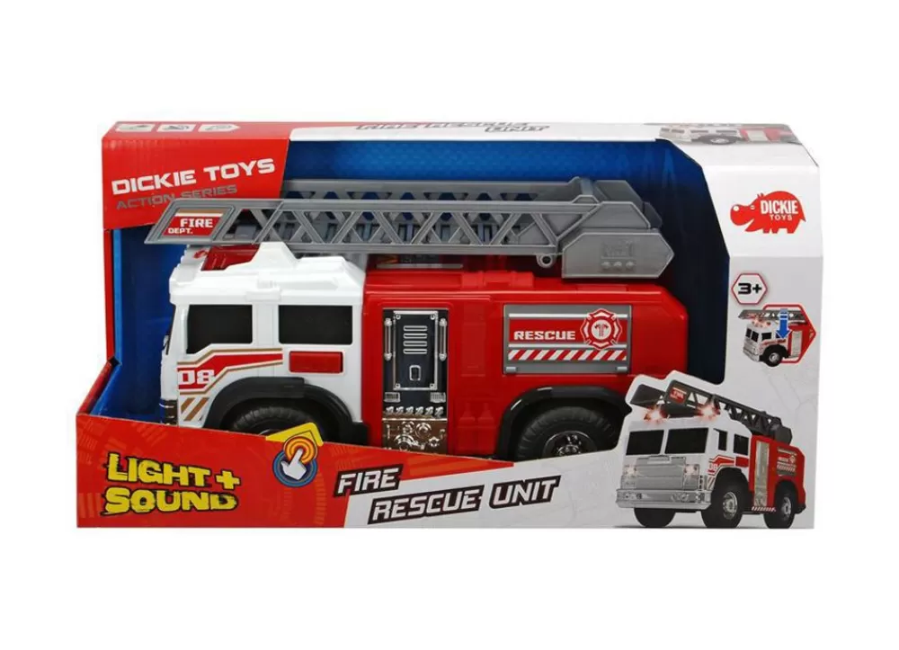 Dickie Toys Spielzeug Für Drinnen^ Fire Rescue Unit Feuerwehrauto