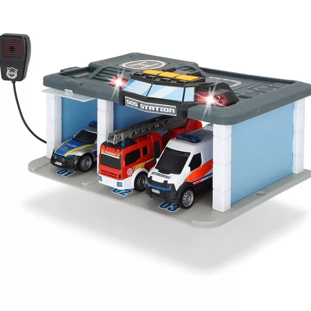 Dickie Toys Spielzeug Für Drinnen^ Rettungszentrum 32,5X16X22,5Cm