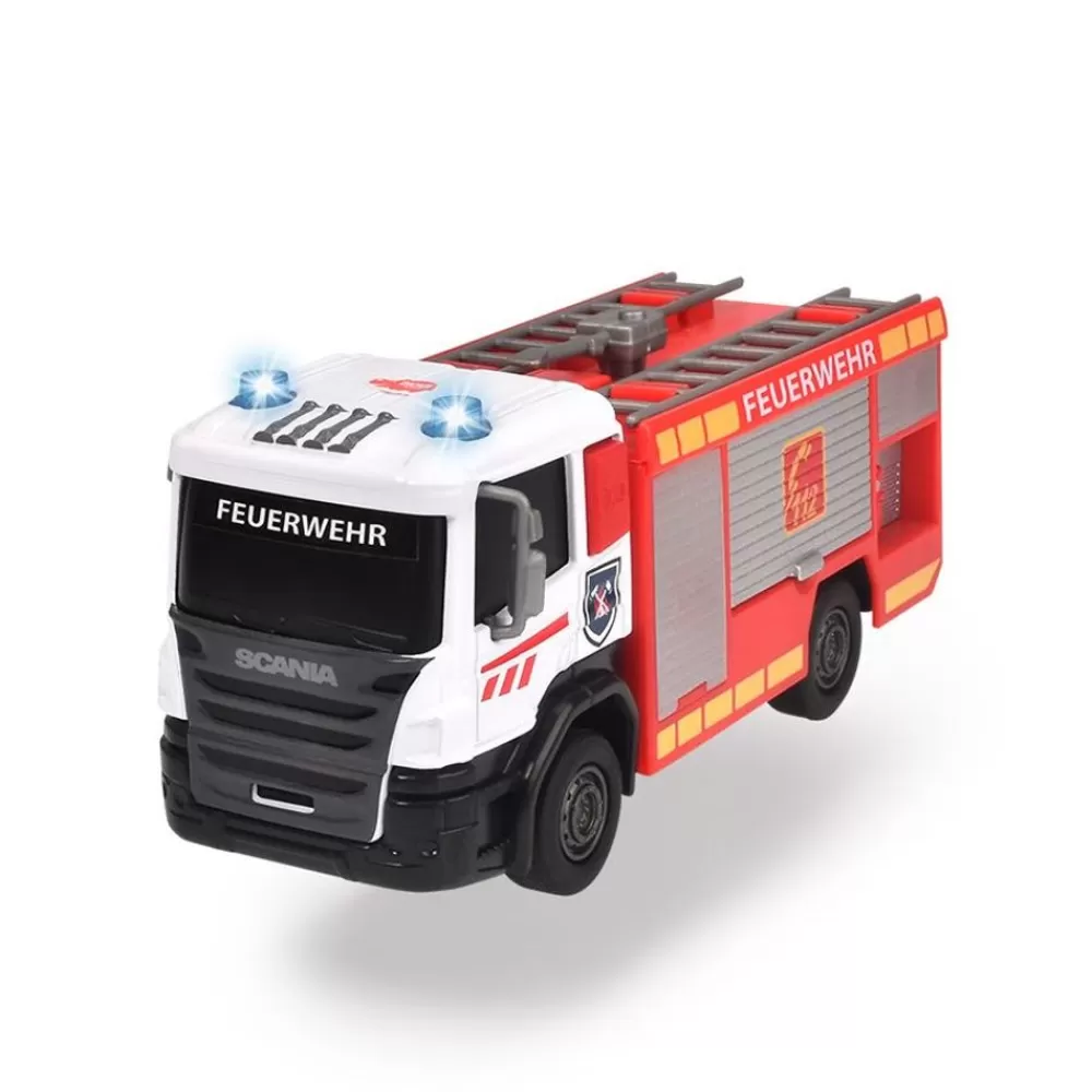 Dickie Toys Spielzeug Für Drinnen^ Scania Feuerwehrauto 14,5Cm