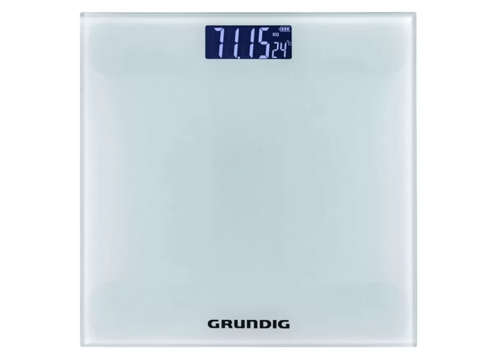 Grundig Badutensilien^Digitale Personenwaage Aus Glas 28X28Cm