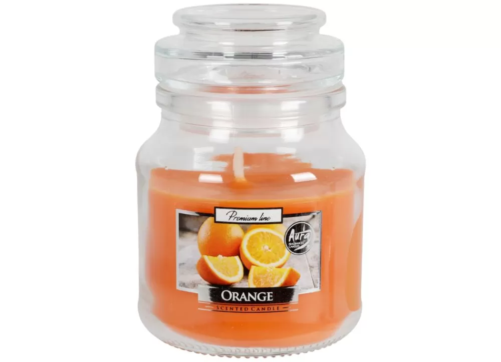 Bispol GmbH Duftkerzen^Duftkerze Im Glas Mit Aromadeckel 120G Orange