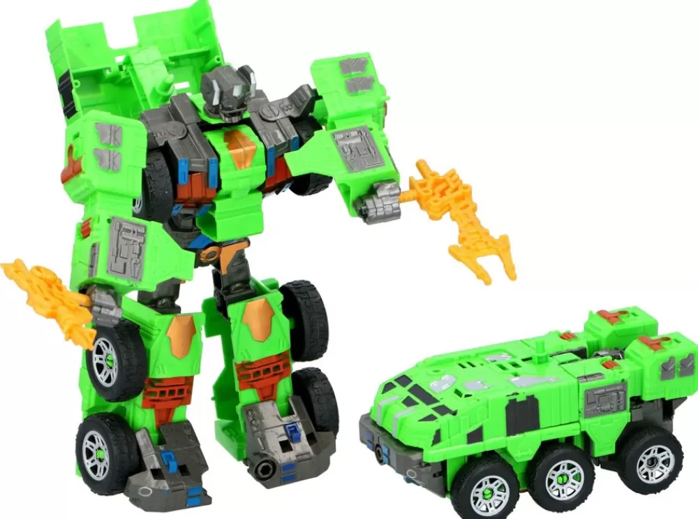 Eddy Toys Spielzeug Für Drinnen^ Transformer-Roboterauto 2In1