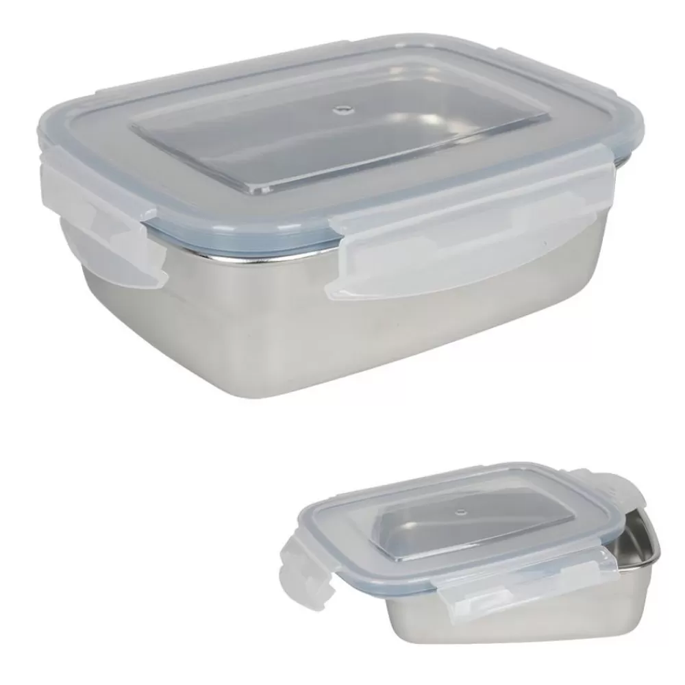 TP Vorratsdosen^Edelstahl-Lunchbox Mit Klickverschlussdeckel 550Ml