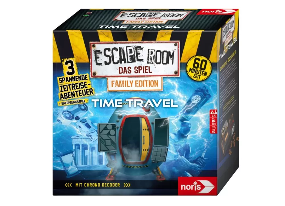 Noris Spielzeug Für Drinnen^Escape Room Das Spiel Family Edition Time Travel