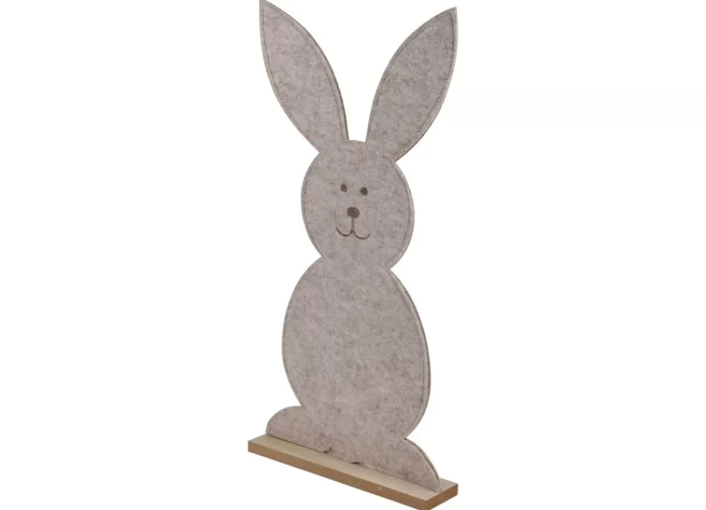 New Home Easter Gartenfiguren^Filz-Dekofigur Osterhase 62Cm Beige