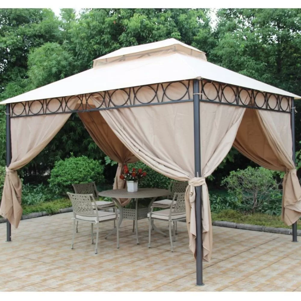 TP Pavillons^Gartenpavillon Cape Town 3X4M Natur