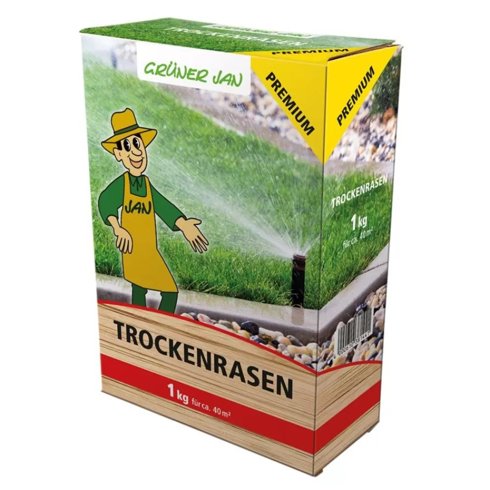 Grüner Jan Rasensamen^Gruner Jan Premium Trockenrasen 1Kg