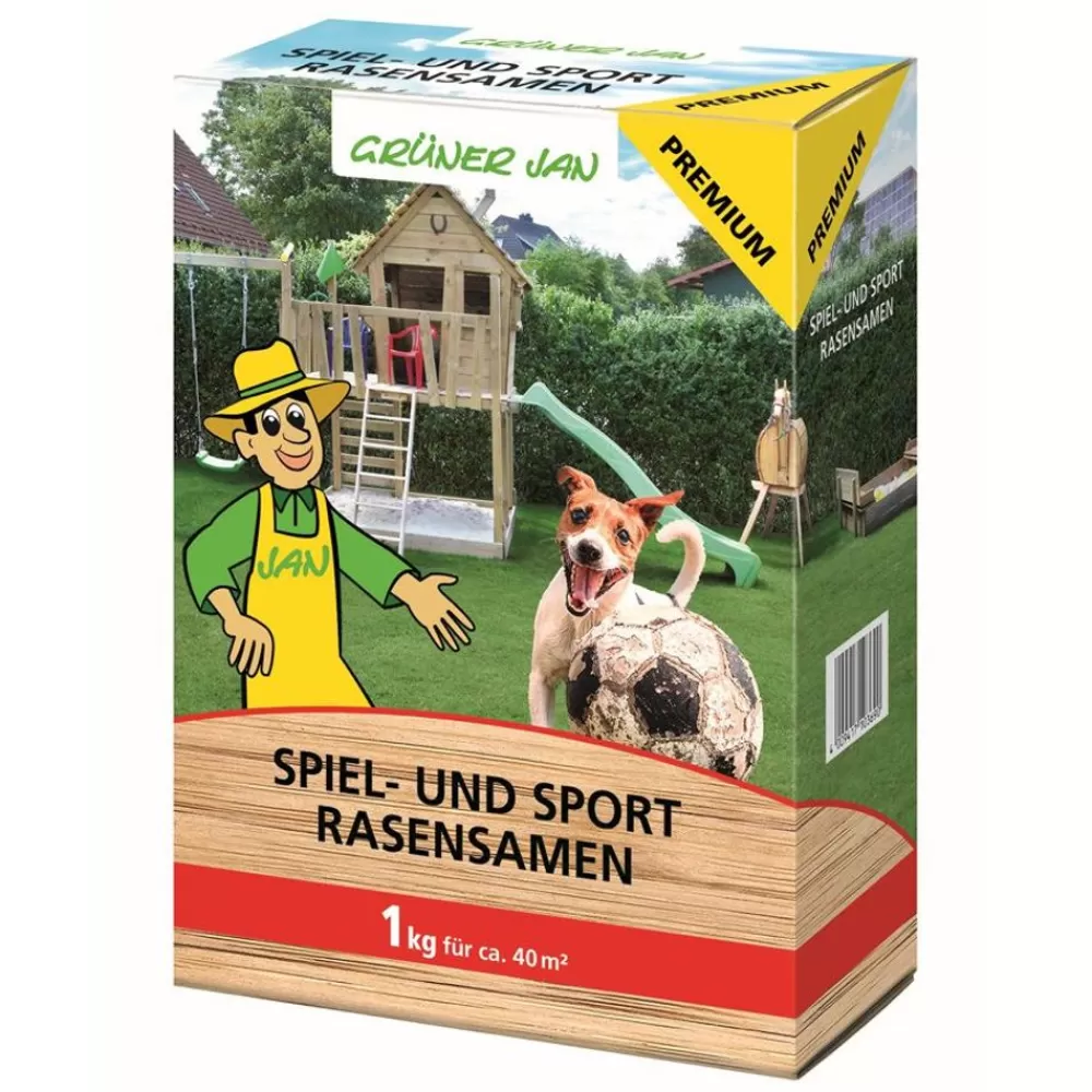 Grüner Jan Rasensamen^Gruner Jan Rasensamen Spiel Und Sport Premium 1Kg