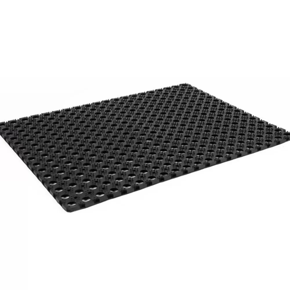 Pseudohersteller Haushaltshelfer^Gummi-Fusmatte 80X60Cm Schwarz