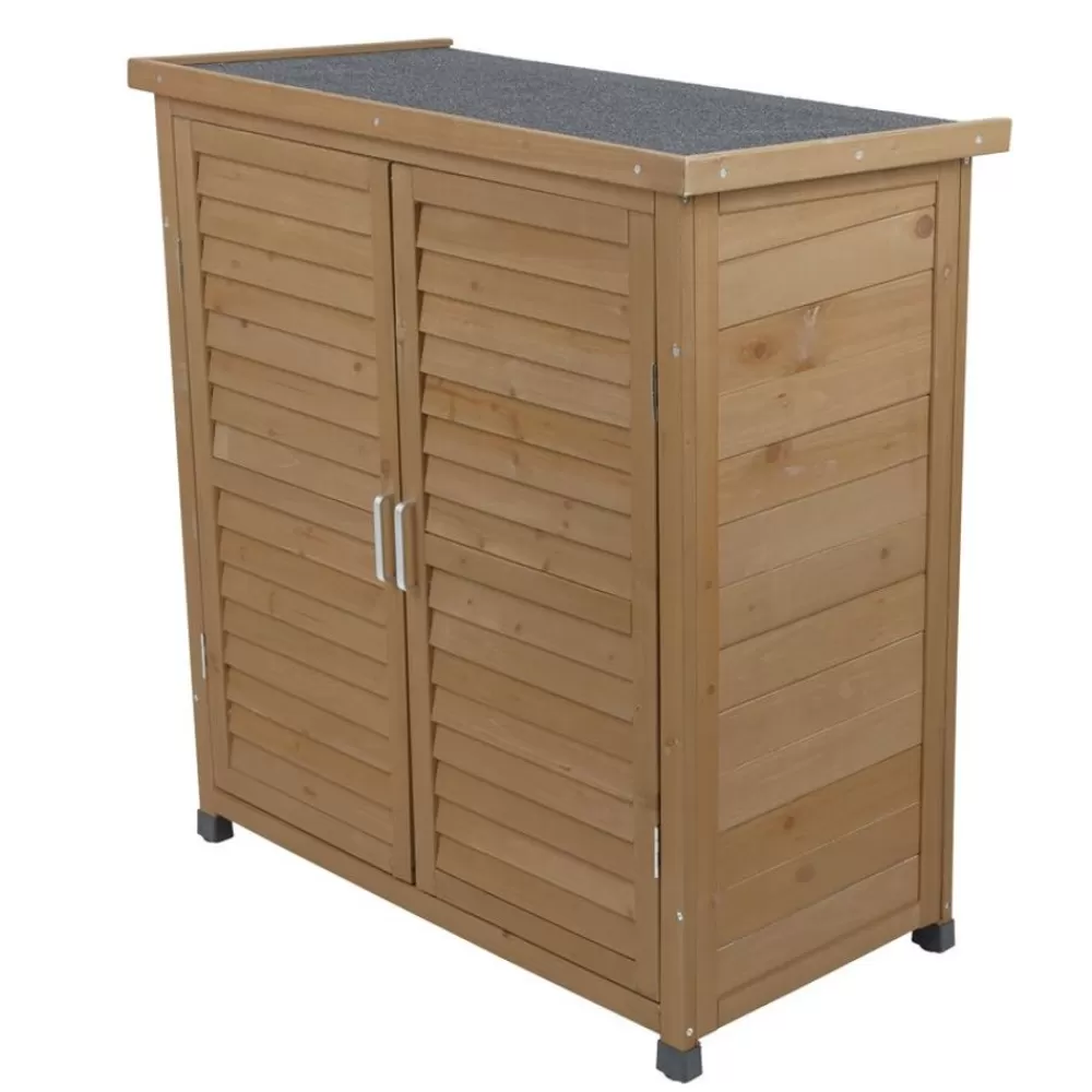 TP Gartenschränke^Holz-Gartengeräteschrank Honey 96Cm