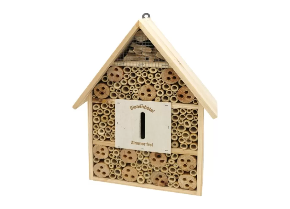 TP Vogel- Und Insektenhäuser^Insektenhotel Aus Fichtenholz Und Bambus 28X9X38Cm