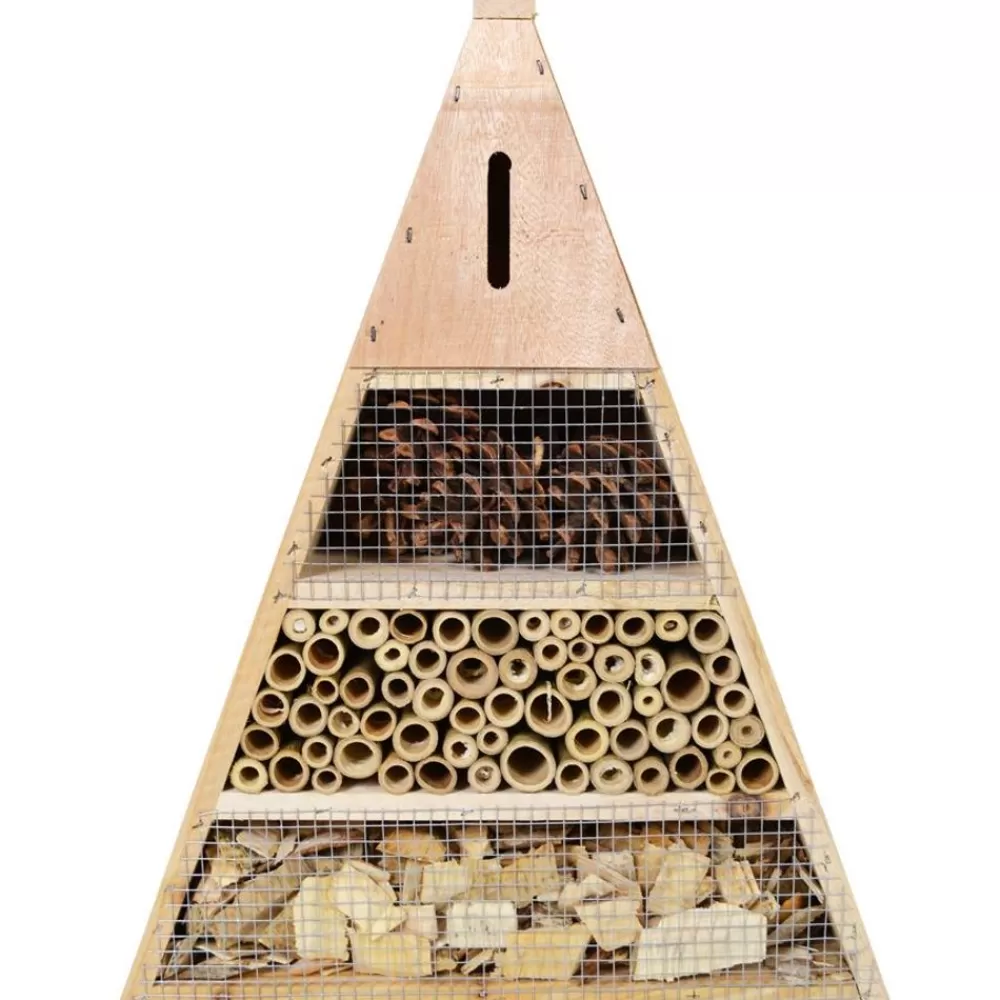 TP Vogel- Und Insektenhäuser^Insektenhotel Aus Holz 31X39X8Cm