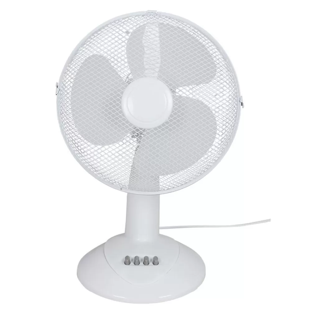 Interior Exclusive Haushaltsgeräte^ Tisch-Ventilator 33,5Cm Weis