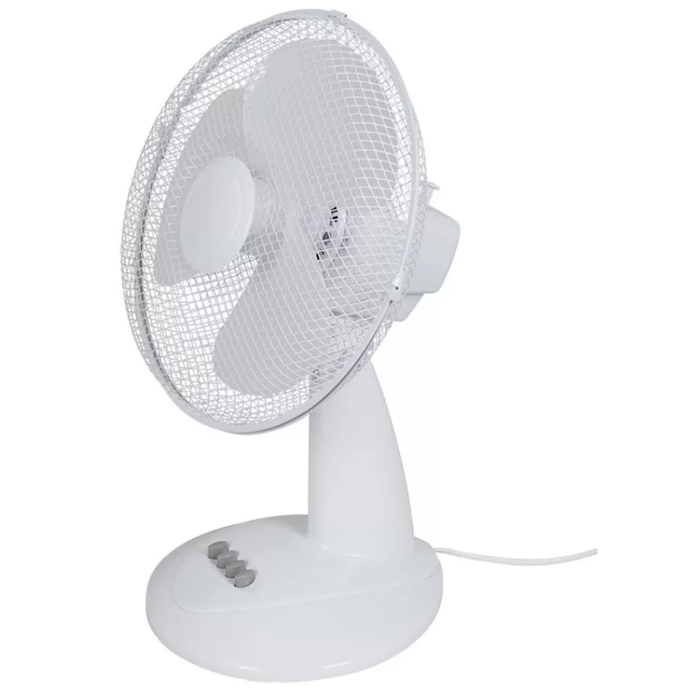 Interior Exclusive Haushaltsgeräte^ Tisch-Ventilator 33,5Cm Weis