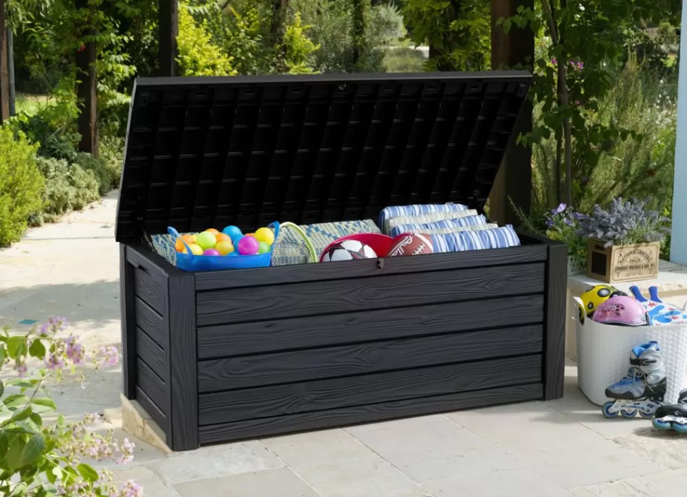 Keter Gartentruhen Und Gartenboxen^ Xxl-Gartentruhe Eastwood 570L Anthrazit