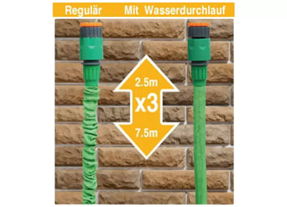 Grüner Jan Gartenschlauche Und Zubehör^Kinzo Flexi Gartenschlauch-Set 5-10M