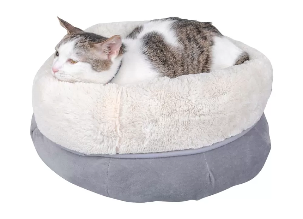 Keona Hundebetten^Kuschelbett Fur Katzen Und Kleine Hunde 46X24Cm Grau