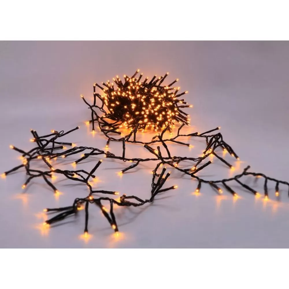 New Home Weihnachtslichterketten^Led-Cluster-Lichterkette 14,5M 480 Leds Warmweis