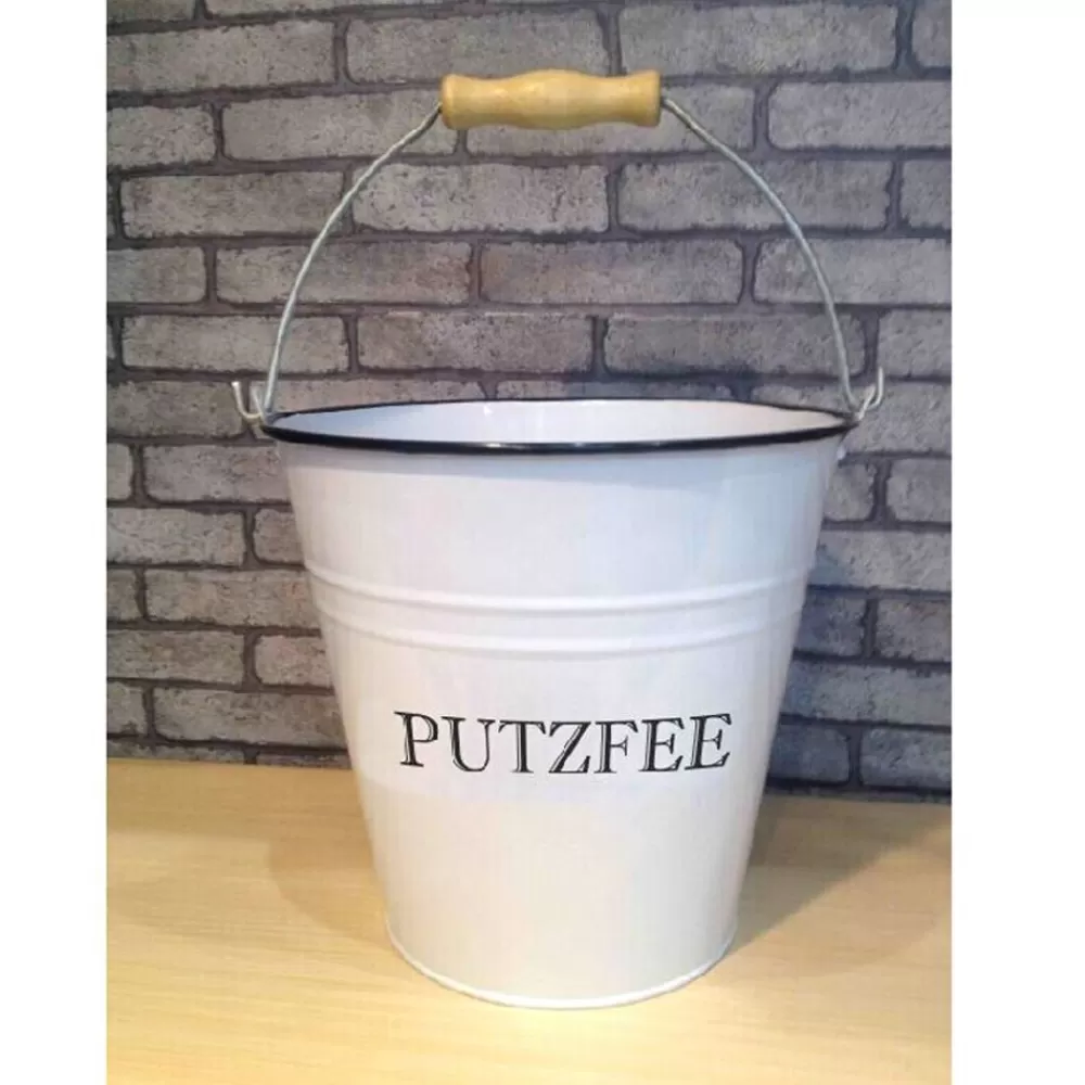 TP Haushaltshelfer^Metall-Eimer Putzfee 5 Liter