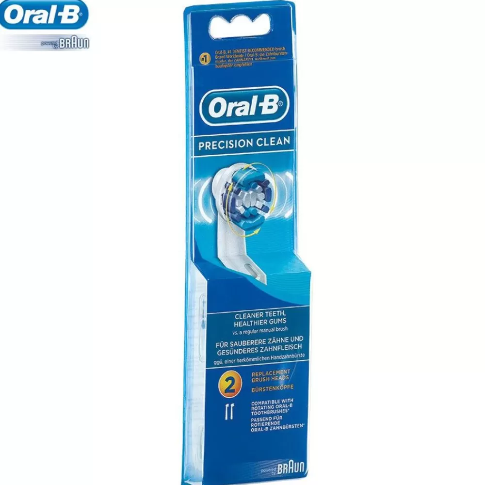 Oral-B Gesundheit Und Körperpflege^ Precision Clean Aufsteckbursten 2Er-Set