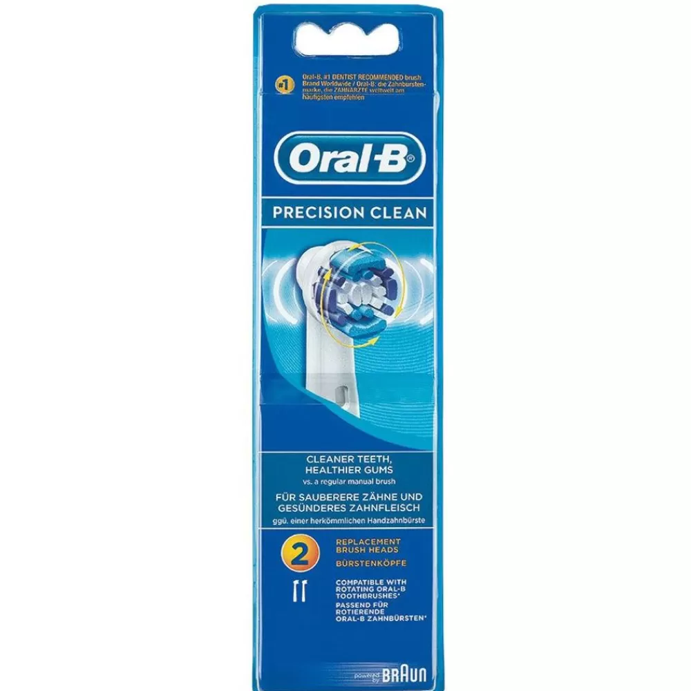 Oral-B Gesundheit Und Körperpflege^ Precision Clean Aufsteckbursten 2Er-Set