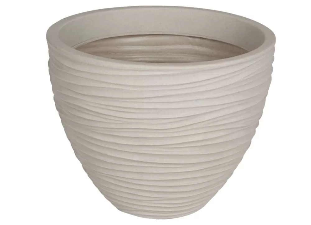 Jelenia Plast Pflanzkübel^Pflanztopf Sylt 39X31Cm Sand