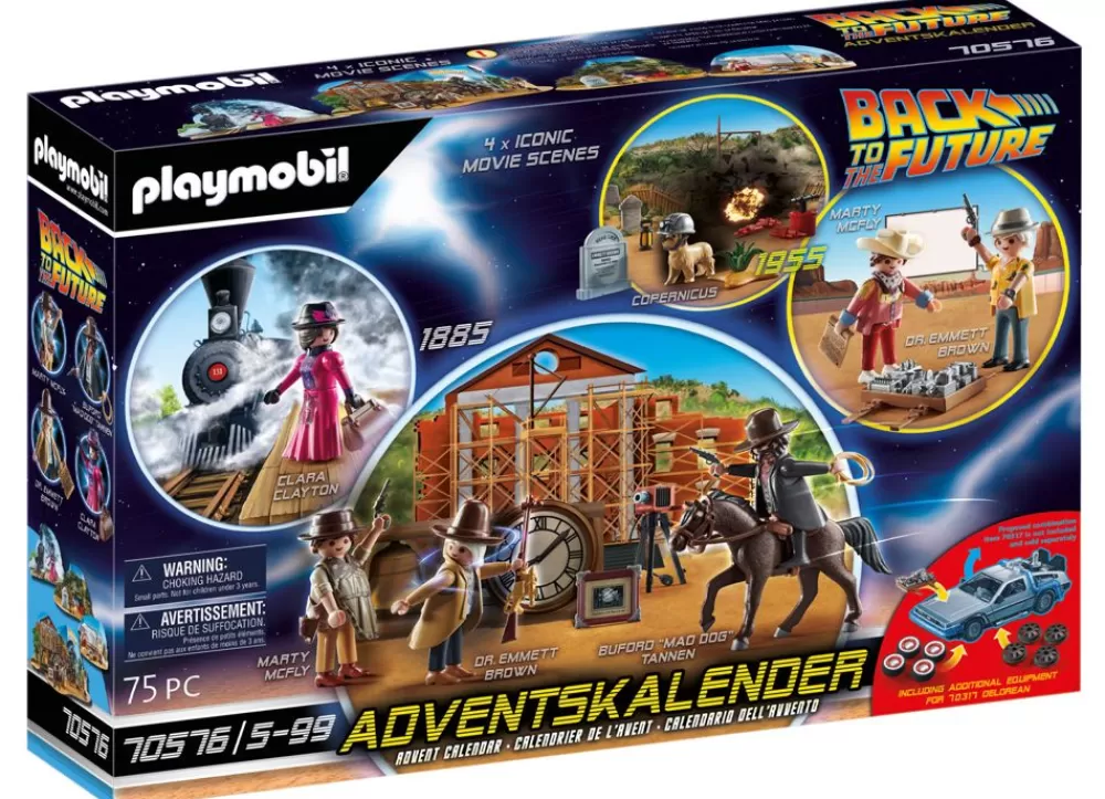 Playmobil Adventskalender^ 70576 Adventskalender Back To The Future Part 3