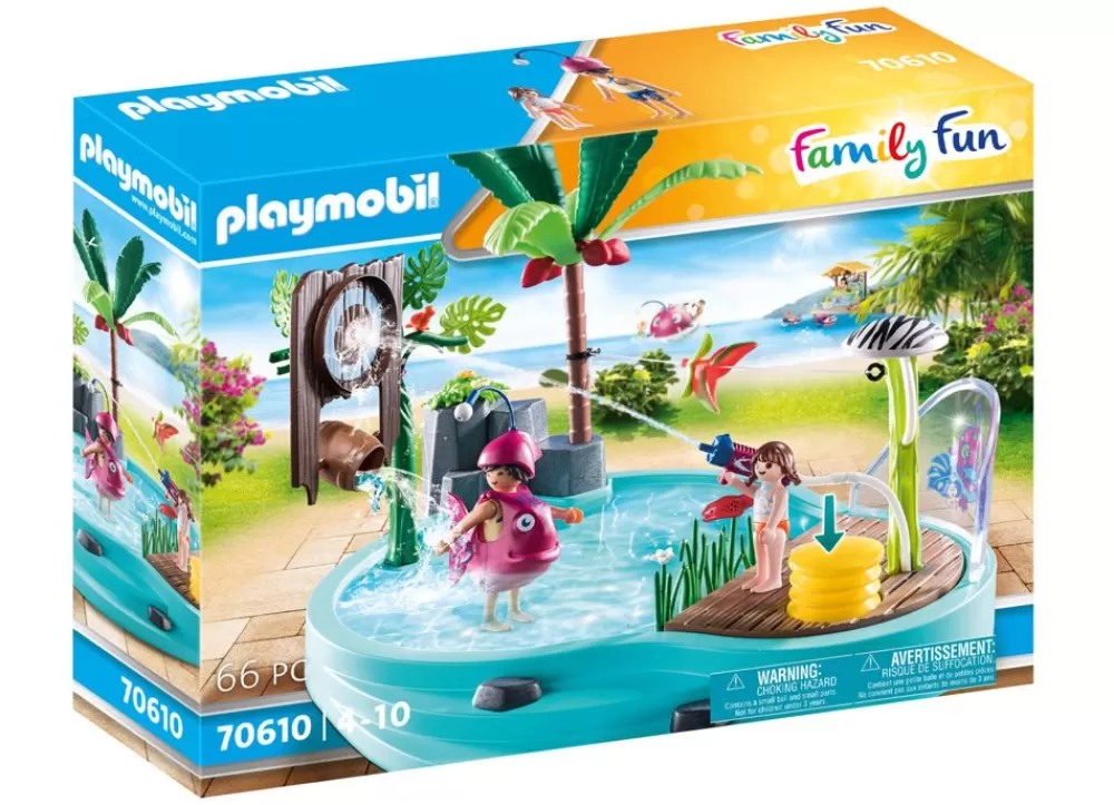 Playmobil Spielzeug Für Drinnen^ 70610 Family Fun Spasbecken Mit Wasserspritze