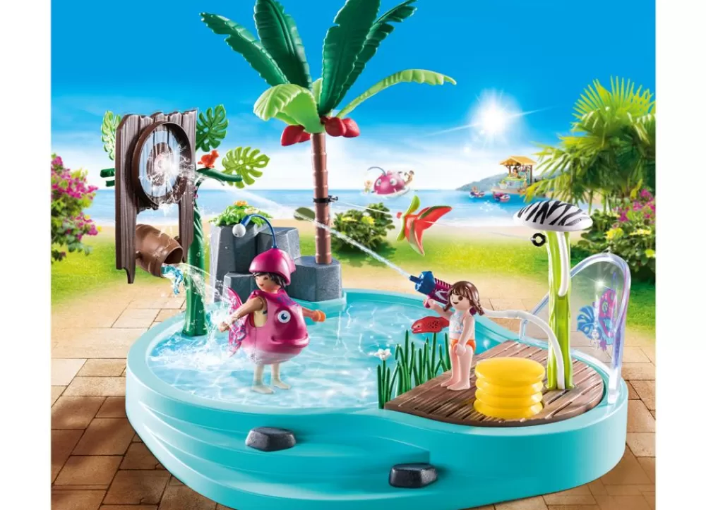 Playmobil Spielzeug Für Drinnen^ 70610 Family Fun Spasbecken Mit Wasserspritze