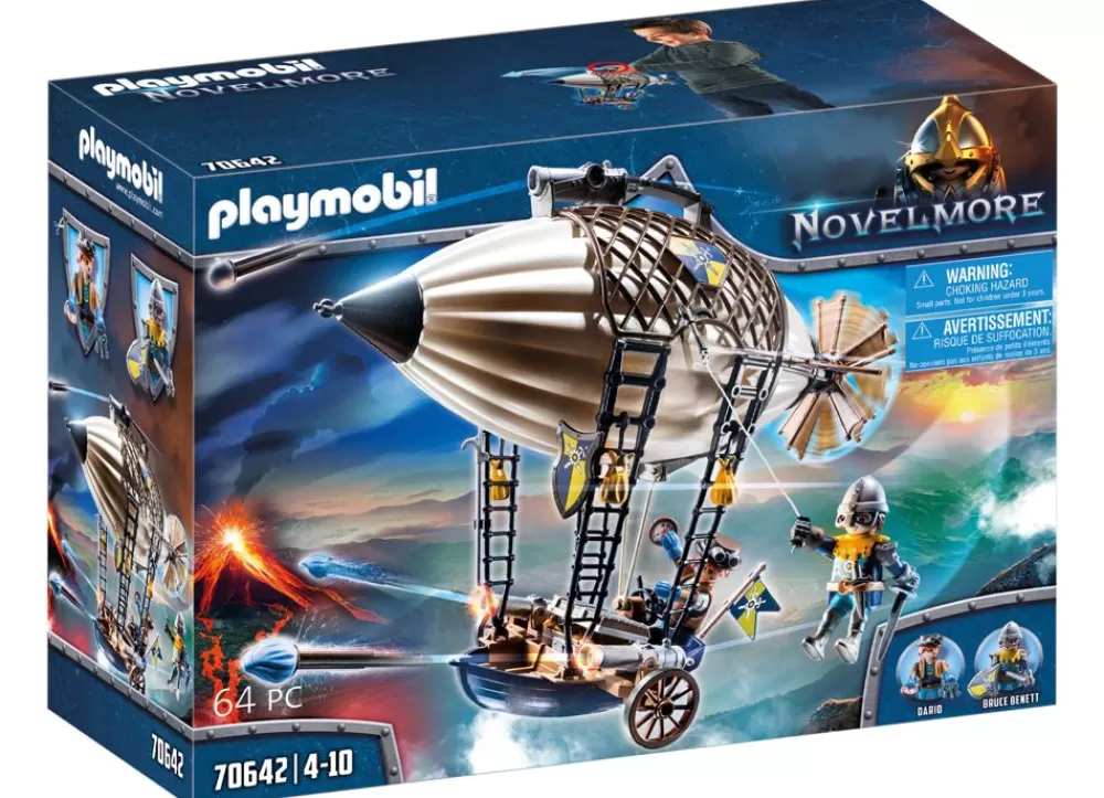 Playmobil Spielzeug Für Drinnen^ 70642 Novelmore Darios Zeppelin