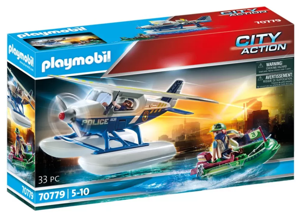 Playmobil Spielzeug Für Drinnen^ 70779 City Action Polizei-Wasserflugzeug