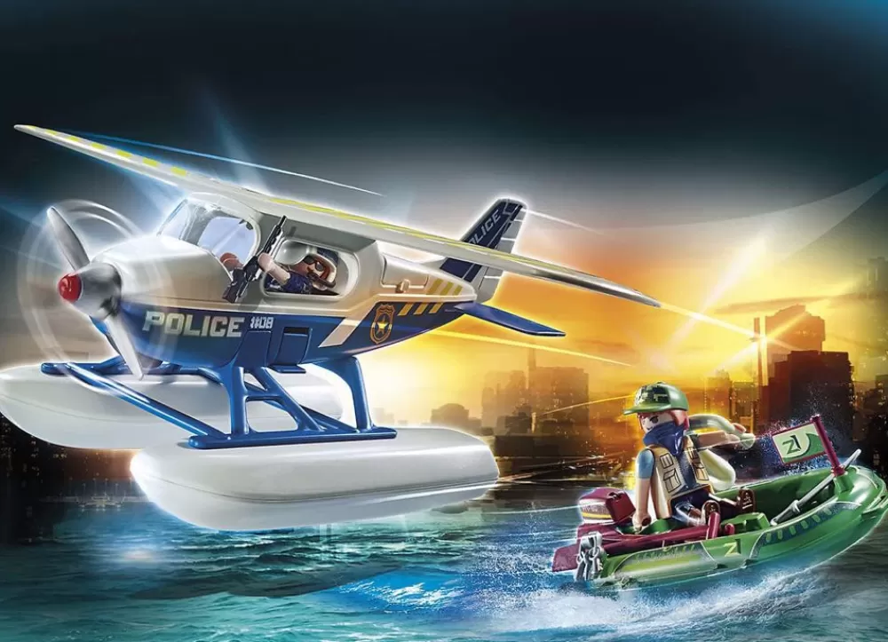 Playmobil Spielzeug Für Drinnen^ 70779 City Action Polizei-Wasserflugzeug