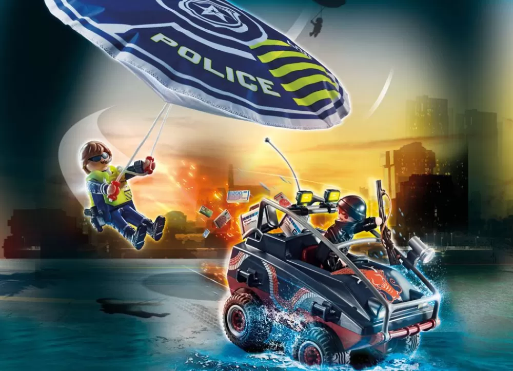 Playmobil Spielzeug Für Drinnen^ 70781 City Action Polizei-Fallschirm