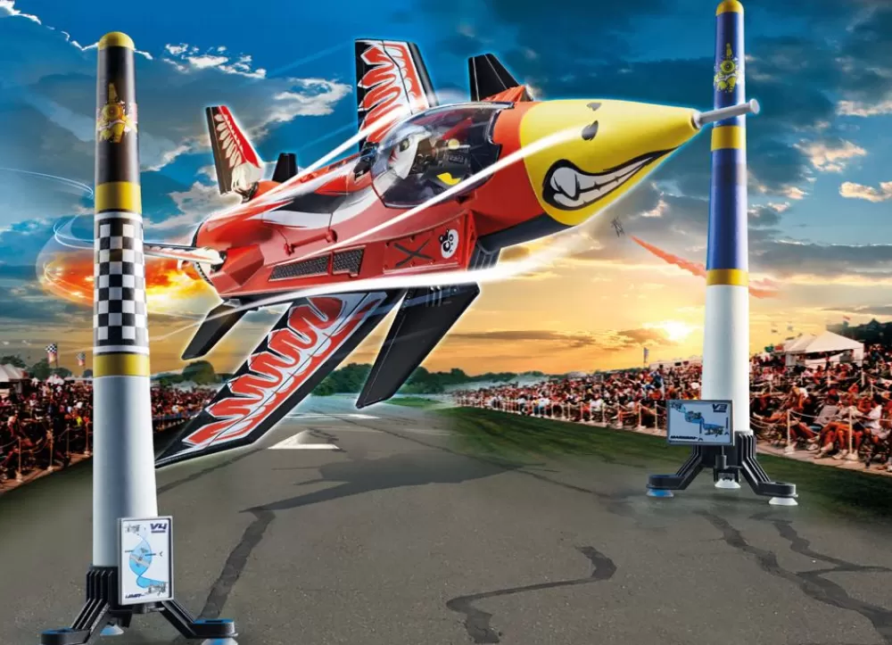 Playmobil Spielzeug Für Drinnen^ 70832 Air Stuntshow Dusenjet Eagle