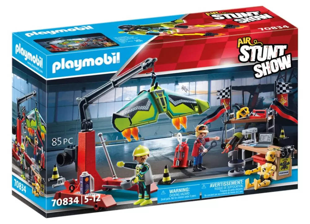 Playmobil Spielzeug Für Drinnen^ 70834 Air Stuntshow Servicestation