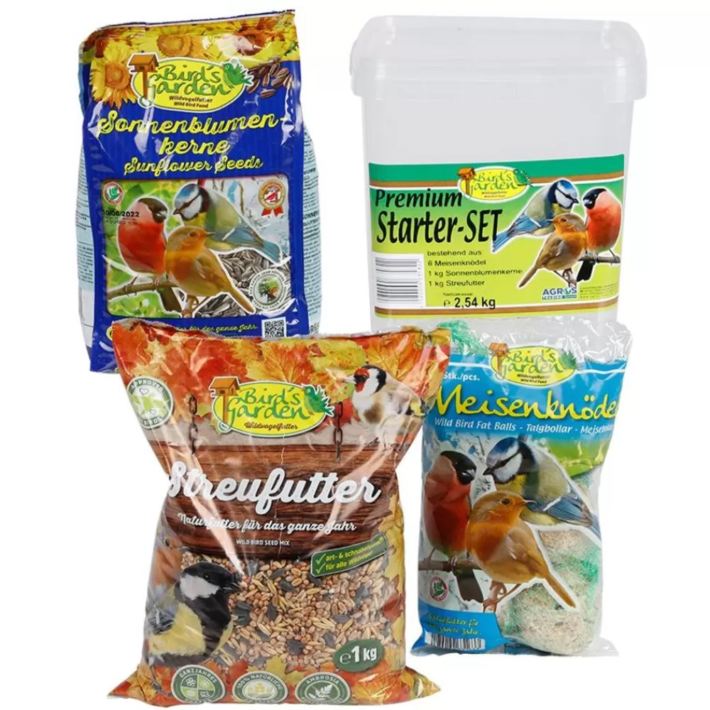 Birds Garden Tiernahrung^Premium Starter-Set Vogelfutter 2,54Kg