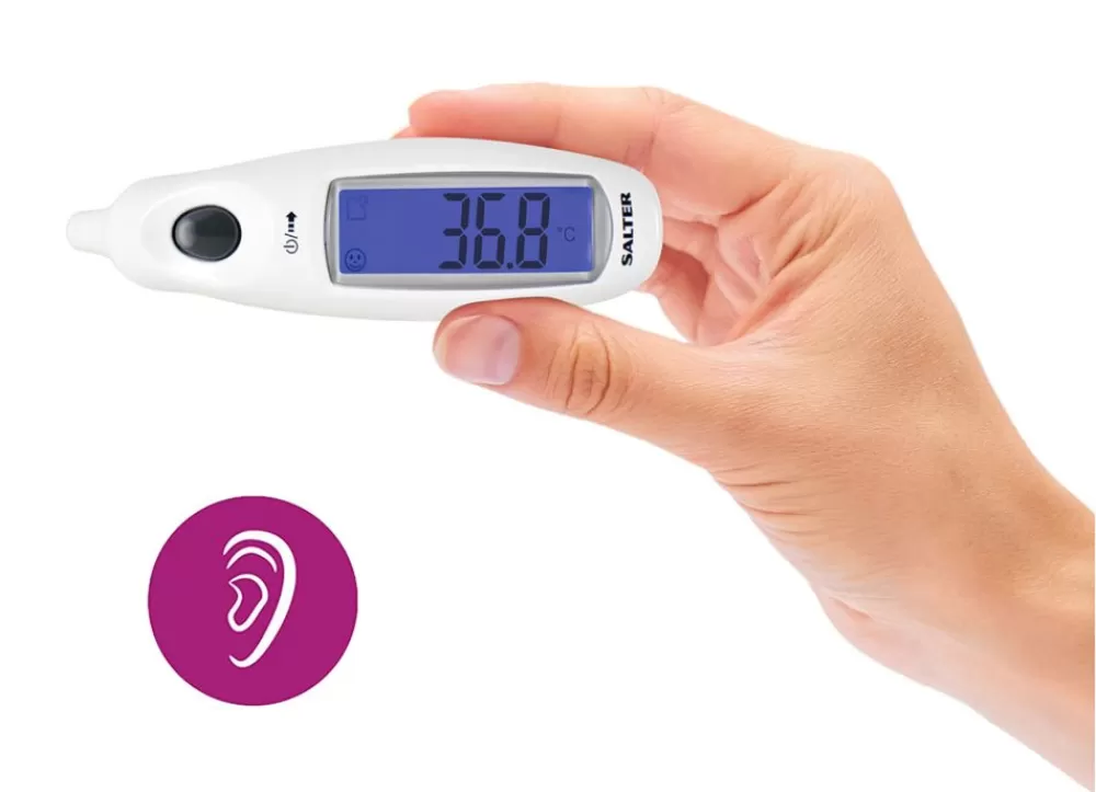 Salter Gesundheit Und Körperpflege^ Infrarot-Ohrthermometer Mit Lcd-Display