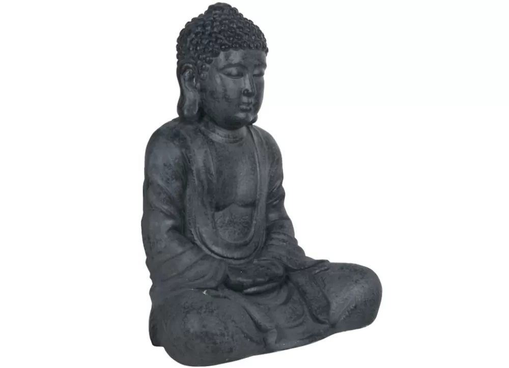 TP Gartenfiguren^Sitzender Buddha Aus Magnesia Gros 38X25X50Cm