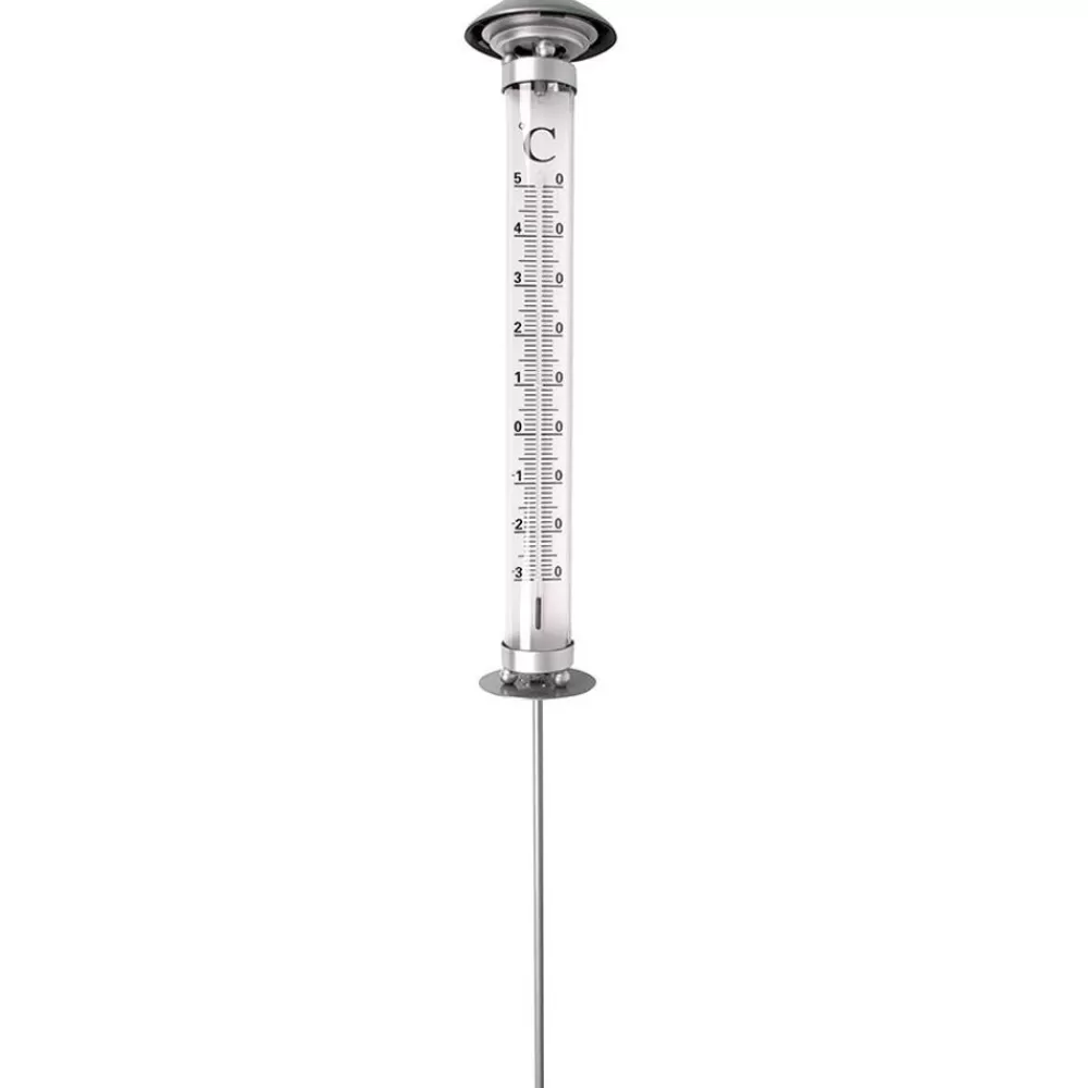 TP Leuchtdeko^Solar-Ausenthermometer Xxl