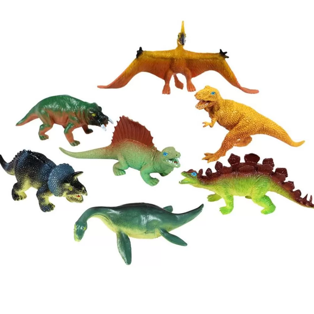 TP Spielzeug Für Drinnen^Spielfiguren-Set Dinosaurier 7-Teilig