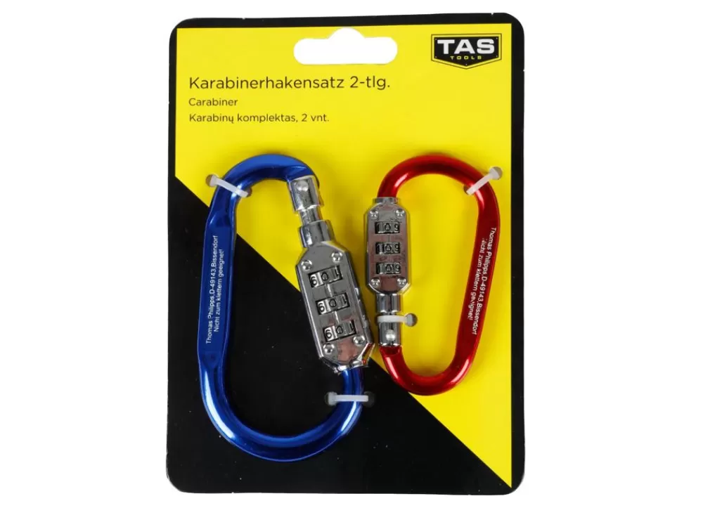 TAS Tools Zubehör^Tas Karabinerhaken-Set 2-Teilig